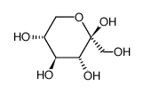β-D-sorbose Structure