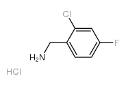 2-氯-4-氟苄胺盐酸盐结构式