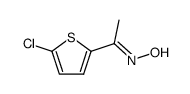 5-chloro-2-acetylthiophene oxime结构式