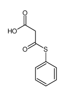 3-oxo-3-phenylsulfanylpropanoic acid Structure