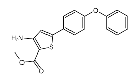 Methyl 3-amino-5-(4-phenoxyphenyl)-2-thiophenecarboxylate Structure