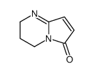 (9CI)-3,4-二氢吡咯并[1,2-a]嘧啶-6(2H)-酮结构式