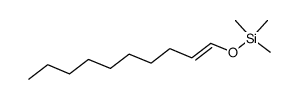 (E)-1-(trimethylsiloxy)-1-decene结构式