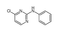 4-氯-2-苯氨基嘧啶结构式