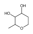Tetrahydro-2-methyl-2H-pyran-3,4-diol Structure