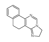 1,2,4,5-tetrahydro-benzo[h]imidazo[1,2-c]quinazoline Structure