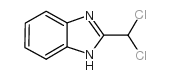 2-(二氯甲基)苯并咪唑结构式
