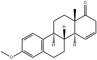 3-Methoxy-D-homoestra-1,3,5(10),15-tetren-17a-one Structure