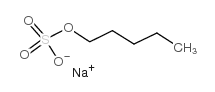 Sulfuric acid,monopentyl ester, sodium salt (1:1) structure