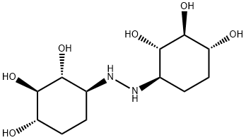 myo-Inositol,1,2,3-trideoxy-1,3-hydrazo- (9CI)结构式