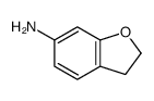 2,3-二氢苯并呋喃-6-胺结构式