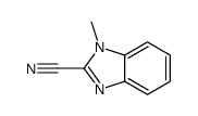 (9ci)-1-甲基-1H-苯并咪唑-2-甲腈结构式