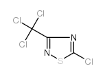 5-氯-3-三氯甲基-1,2,4-噻二唑结构式