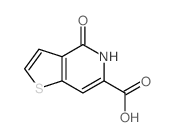 5-oxo-9-thia-4-azabicyclo[4.3.0]nona-2,7,10-triene-3-carboxylic acid结构式