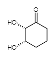 (+/-)-(2S,3S)-2,3-dihydroxycyclohexanone结构式