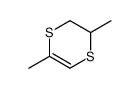 2,5-dimethyl-2,3-dihydro-1,4-dithiine Structure