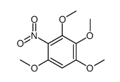 1,2,3,5-tetramethoxy-4-nitrobenzene结构式