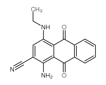 1-AMINO-4-(ETHYLAMINO)-9,10-DIOXO-9,10-DIHYDROANTHRACENE-2-CARBONITRILE picture