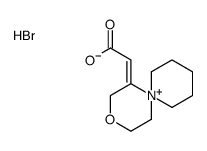 2-(3-oxa-6-azoniaspiro[5.5]undecan-5-ylidene)acetic acid,bromide结构式