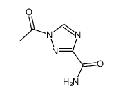 1-acetyl-1,2,4-triazole-3-carboxamide Structure
