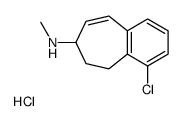 1-chloro-N-methyl-8,9-dihydro-7H-benzo[7]annulen-7-amine,hydrochloride Structure