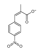 (E)-3-(4-硝基苯基)丙烯酸甲酯结构式