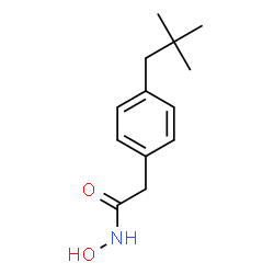 (p-tert-Pentylphenyl)acetohydroxamic acid结构式