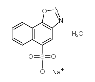 2-Diazo-1-naphthol-4-sulfonate Structure