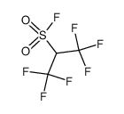 2,2,2-trifluoro-1-(trifluoromethyl)ethanesulfonyl fluoride Structure