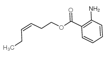 (3Z)-3-己烯-1-醇-2-氨基苯甲酸酯结构式