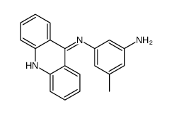 3-N-acridin-9-yl-5-methylbenzene-1,3-diamine结构式