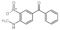 4-(Methylamino)-3-nitrophenyl phenyl ketone结构式
