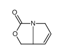 (9ci)-5,7a-二氢-1H,3h-吡咯并[1,2-c]噁唑-3-酮结构式
