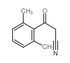 2,6-二甲基苯甲酰基乙腈结构式