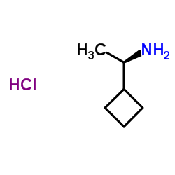 (1R)-1-环丁基乙胺盐酸盐结构式
