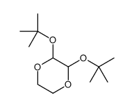 2,3-Di-t-butoxy-1,4-dioxane Structure