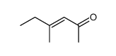 4-methyl-3-hexen-2-one Structure