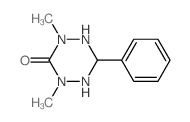 2,4-dimethyl-6-phenyl-1,2,4,5-tetrazinan-3-one结构式