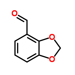 1,3-苯并二氧-4-甲醛结构式