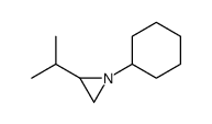 Aziridine, 1-cyclohexyl-2-(1-methylethyl)- (9CI)结构式