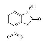 1-hydroxy-4-nitrooxyindole结构式