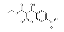 ethyl 3-hydroxy-2-nitro-3-(4-nitrophenyl)propionate Structure