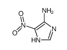 (9ci)-5-硝基-1H-咪唑-4-胺结构式