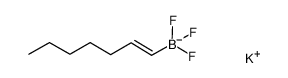 potassium trifluoro(hept-1-en-1-yl)borate Structure