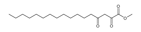 2,4-dioxo-heptadecanoic acid methyl ester Structure