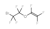 2-bromotetrafluoroethyltrifluorovinylether structure