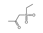1-ethylsulfonylpropan-2-one结构式