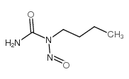 Urea,N-butyl-N-nitroso- Structure
