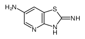 噻唑并[4,5-b]吡啶-2,6-二胺结构式