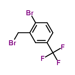2-BROMO-5-(TRIFLUOROMETHYL)BENZYL BROMIDE structure